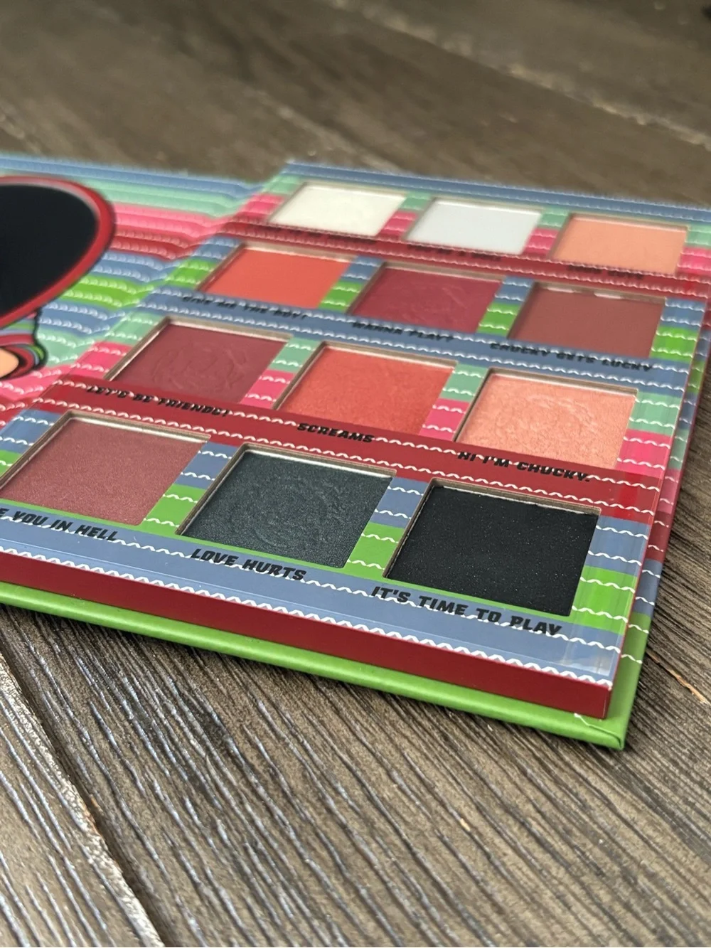 Child’s Play Chucky Eyeshadow Palette • 12 Colors